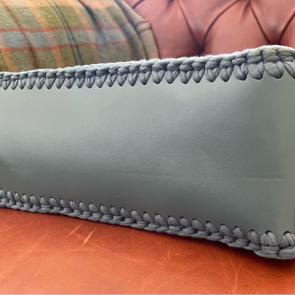Mizele Handmade Leather & Knit Bag - Picture 9 of 13